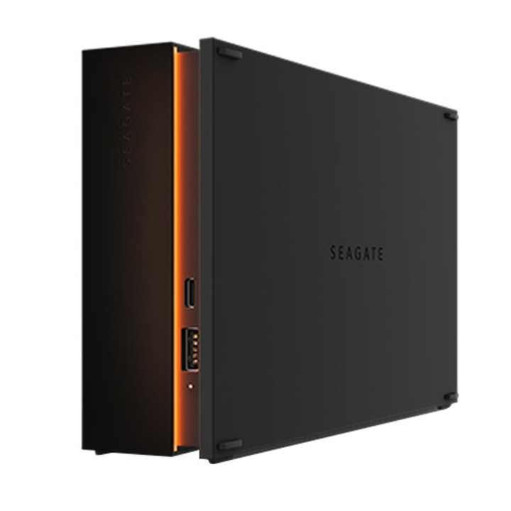 HDD Extern Seagate Firecuda Gaming HUB 8TB, 3.5", iluminare Chroma RGB, USB 3.2 Gen 1