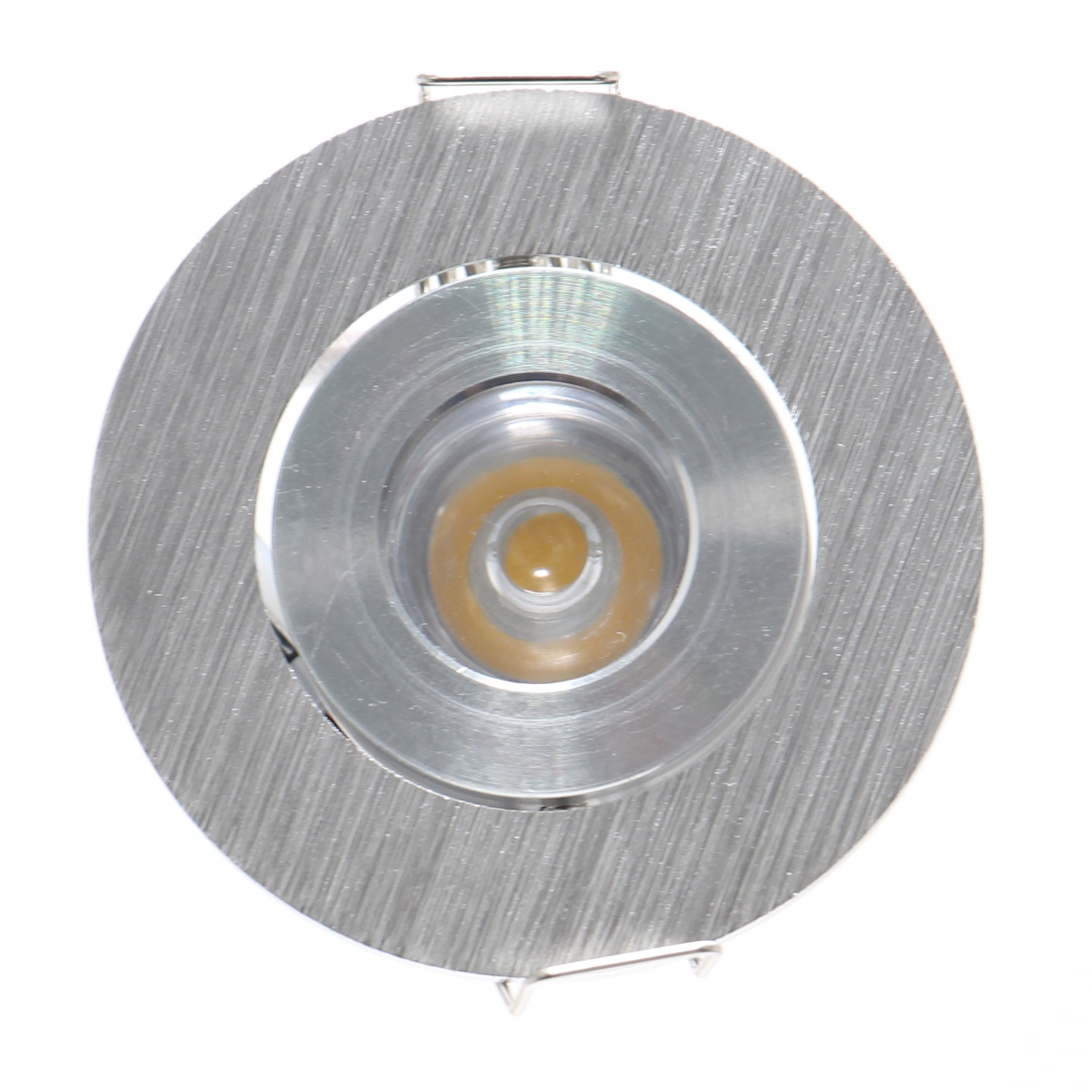 Spot LED incastrat 70325, 1W, lumina neutra, orientabil, aluminiu