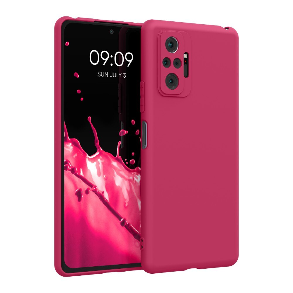 Husa pentru Xiaomi Redmi Note 10 Pro, Silicon, Roz, 54551.175