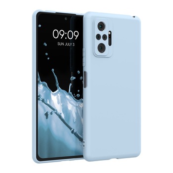 Husa pentru Xiaomi Redmi Note 10 Pro, Silicon, Albastru, 54551.58 Husa pentru Xiaomi Redmi Note 10 Pro, Silicon, Albastru, 54551.58
