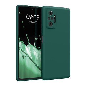 Husa pentru Xiaomi Redmi Note 10 Pro, Silicon, Verde, 54551.184 Husa pentru Xiaomi Redmi Note 10 Pro, Silicon, Verde, 54551.184
