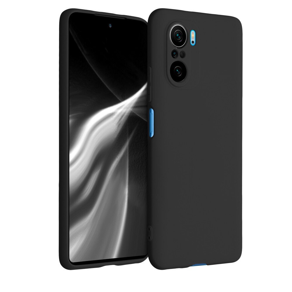 Husa pentru Xiaomi Poco F3, Silicon, Negru, 54657.47