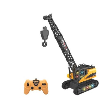 Macara cu telecomanda RC, 6 canale, 40 de centimetri, galbena Macara cu telecomanda RC, 6 canale, 40 de centimetri, galbena