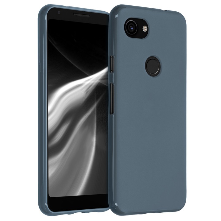 Telefontok Google Pixel 3a, szilikon, kék, 47590.202