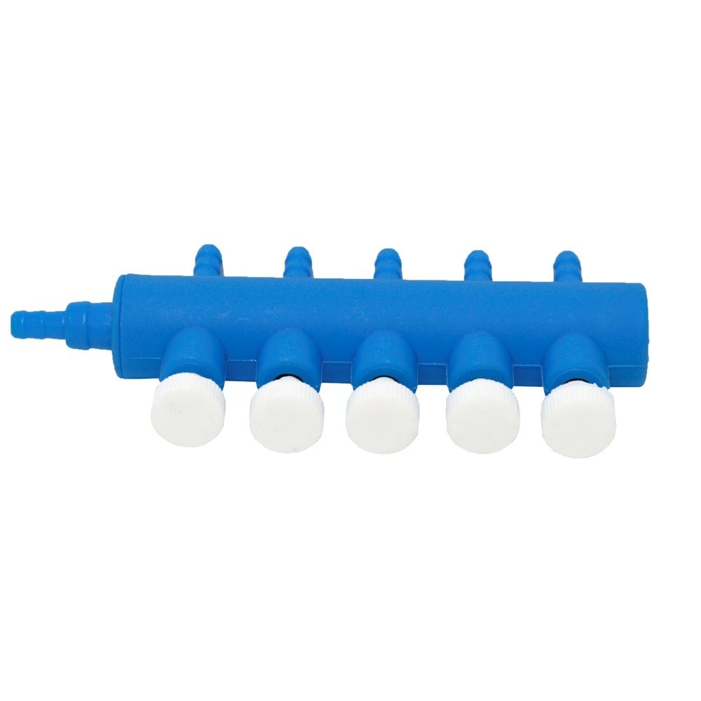 Teu aer plastic reglaj fin cu 5 iesiri