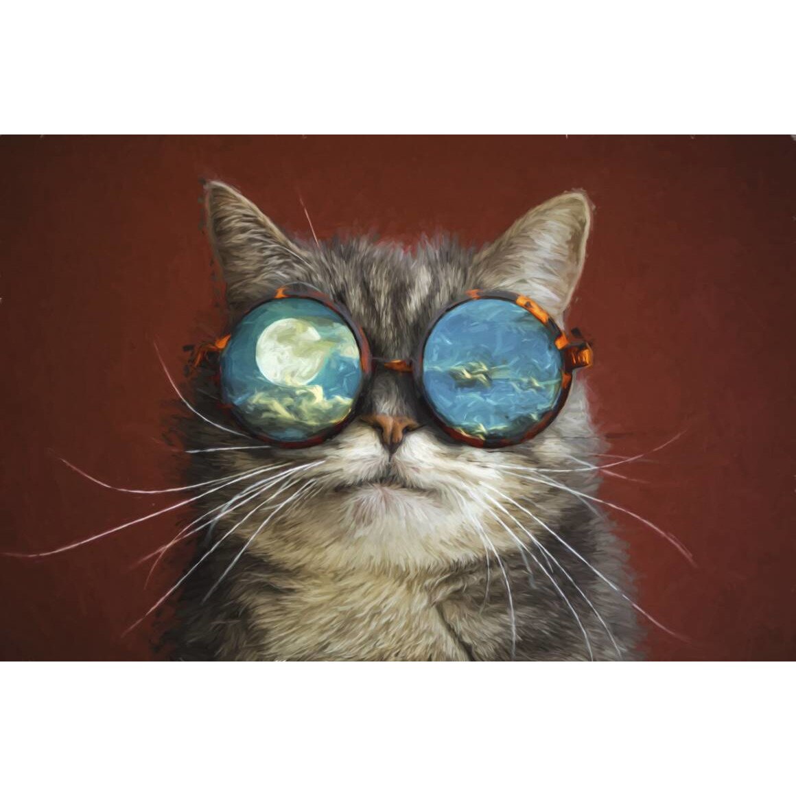 Tablou canvas 75x50 cm, Pisici model 123