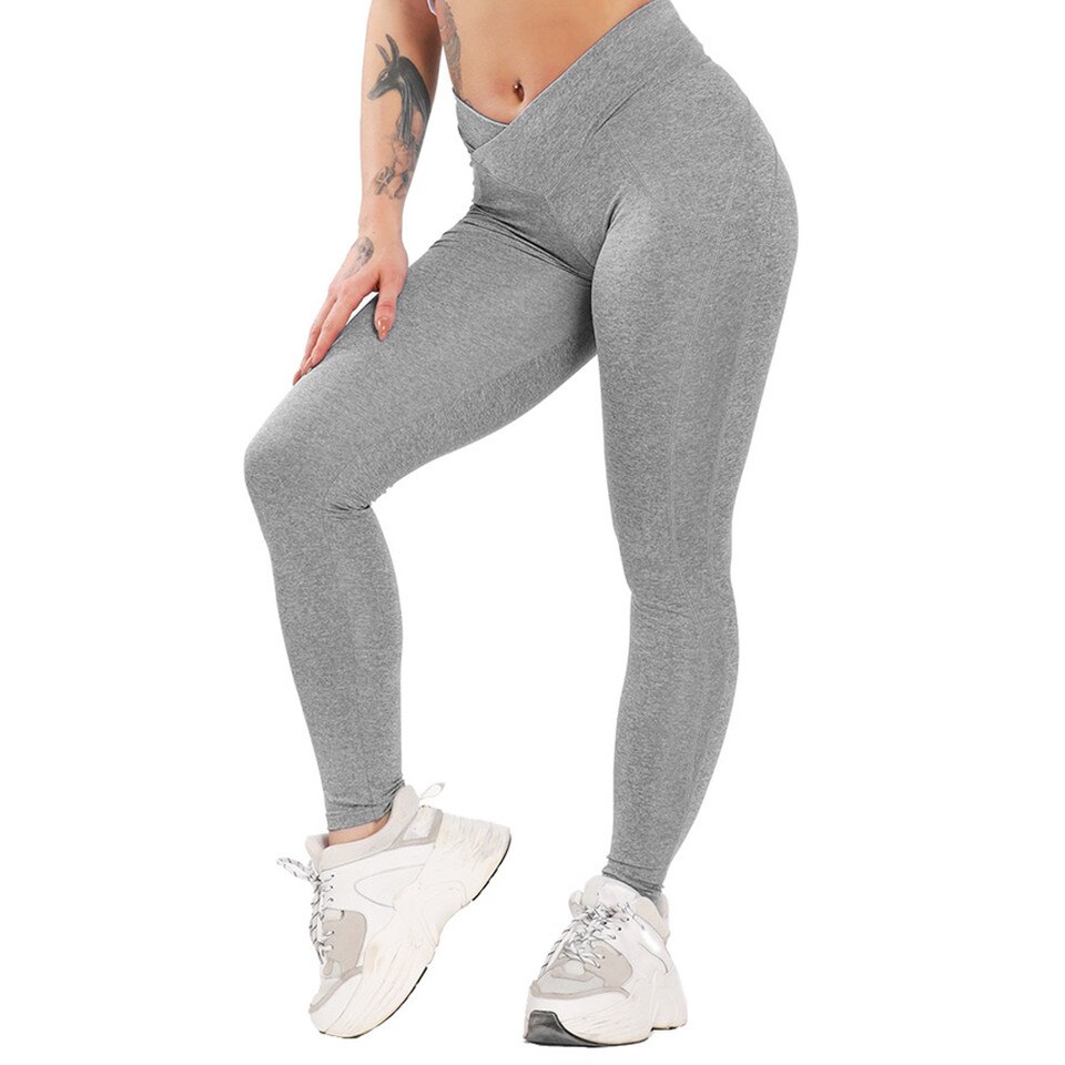 Colanti WNY talie inalta Elastici Respirabil Antitranspiratie Efect Push Up, WCLNT1359, Gri deschis