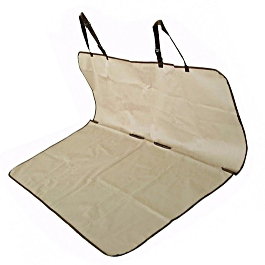 Husa impermeabila de protectie a tapiteriei auto pentru animale de companie Pet Seat Cover, Bej, 144 x 144 cm