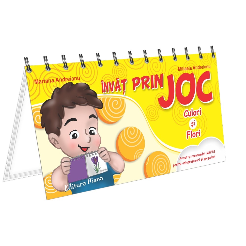 Culori si flori - Invat prin joc - Mariana Andreianu