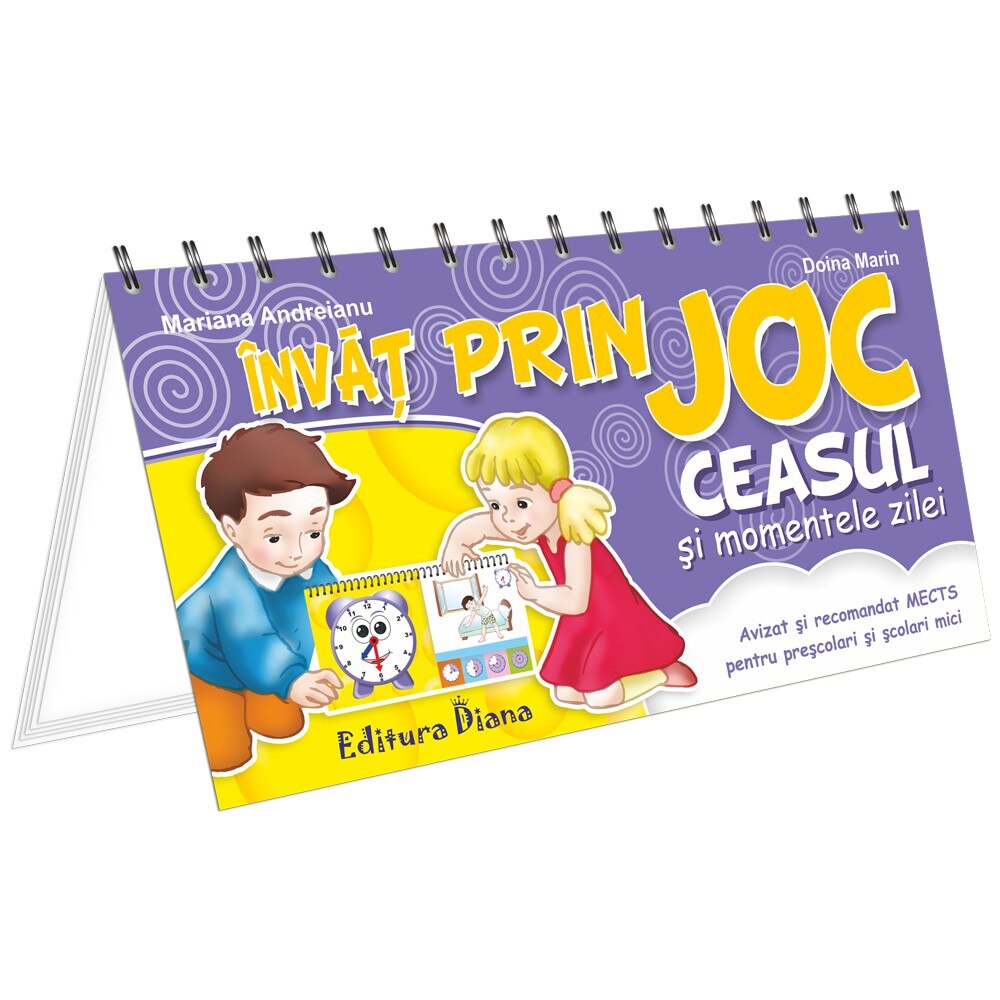 Ceasul si momentele zilei-Invat prin joc - Mariana Andreianu