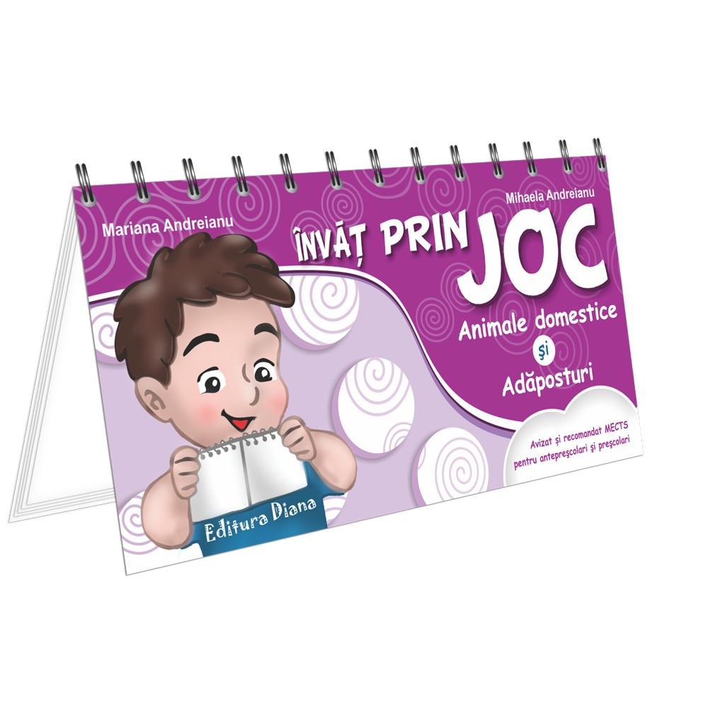 Animale domestice si adaposturi - Invat prin joc - Mariana Andreianu