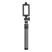 Selfie Stick Trust, Bluetooth, 80 cm, Negru