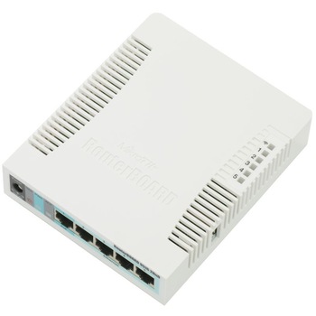 Router wireless MikroTik RB951G-2HnD, 5xGbit LAN, 10/100/1000 Mbps Router wireless MikroTik RB951G-2HnD, 5xGbit LAN, 10/100/1000 Mbps