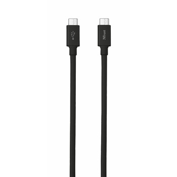 Cablu Trust, Type C - C, 1m, 480 Mbps, USB 2.0 Cablu Trust, Type C - C, 1m, 480 Mbps, USB 2.0