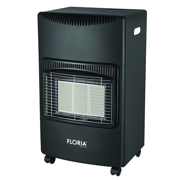 Комплект печка за отопление Floria ZLN1275, LPG газ, 3 степени на мощност + регулатор на газ + маркуч