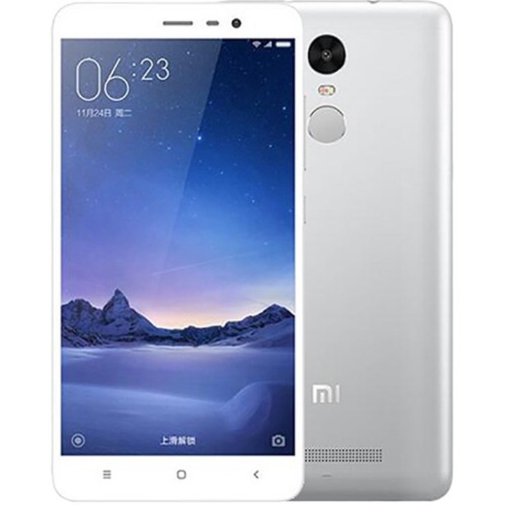 Telefon mobil Xiaomi Redmi Note 3 Pro Dual Sim, 32GB, 4G, Silver