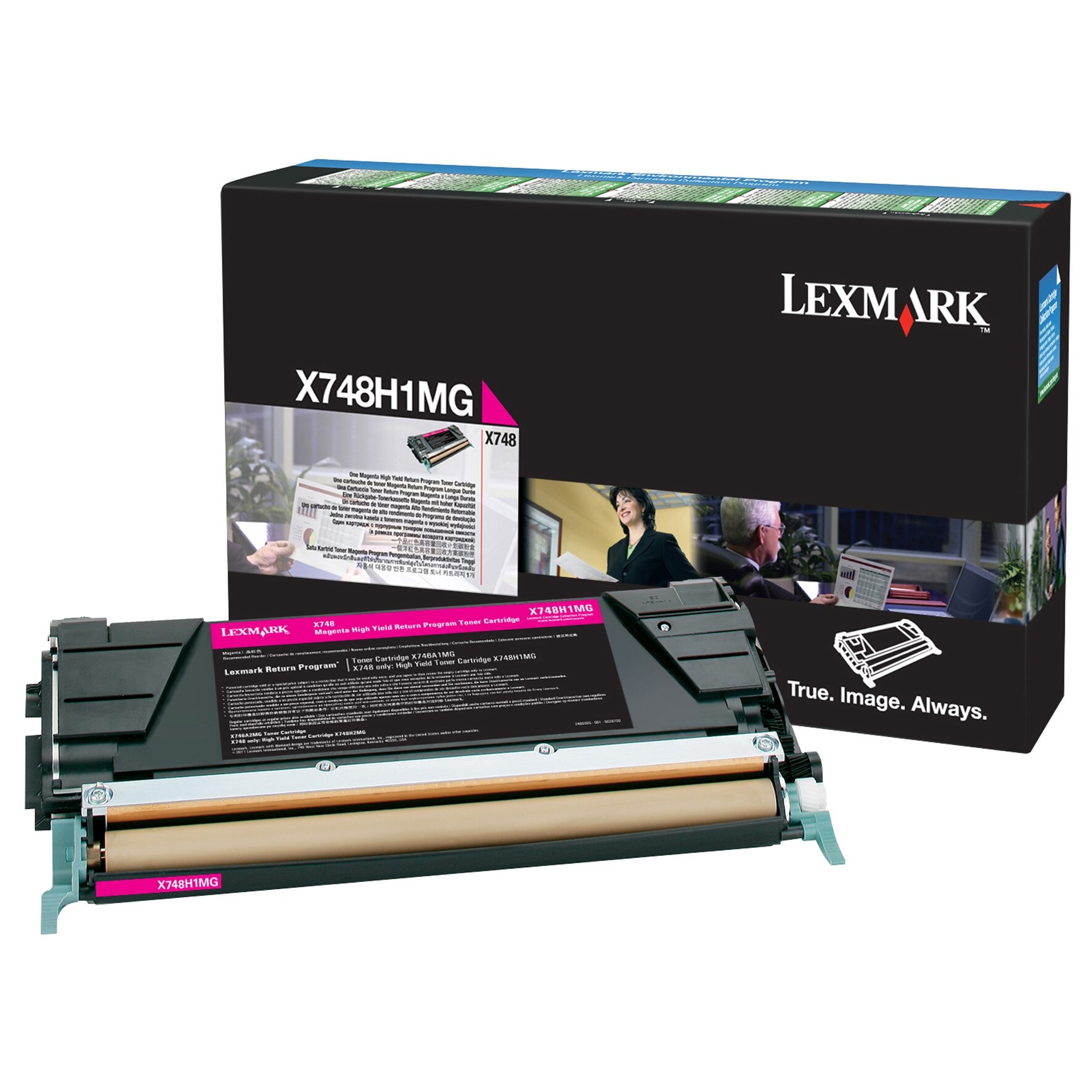 Cartus original Lexmark, 10.000 pagini, compatibil X748