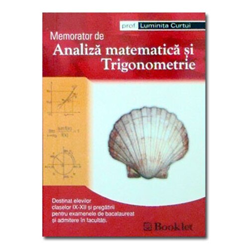 Memorator Matem.Analiza Liceu