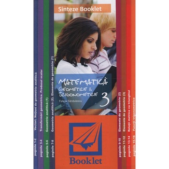 Sinteze Booklet S 3 Geometrie - Felicia Sandulescu Sinteze Booklet S 3 Geometrie - Felicia Sandulescu