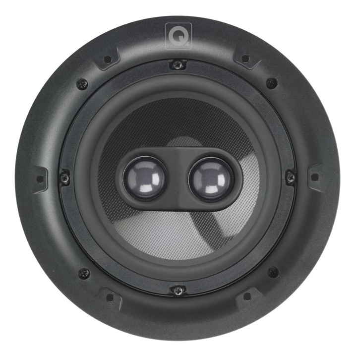 Q Acoustics QI65SP ST Performance Single Stereo mennyezeti hangszórók, négyzet alakú védőrács