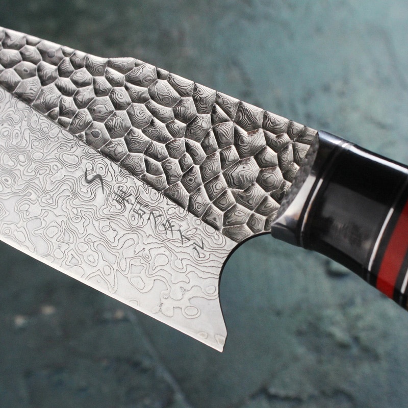 Cutit Kiritsuke Tokyo Style Diamond Series, 195mm, lama din otel