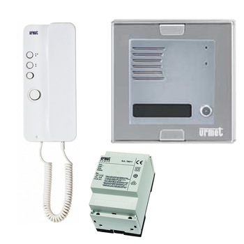 Kit Interfon Audio Vila o familie URMET 1150/301 Kit Interfon Audio Vila o familie URMET 1150/301