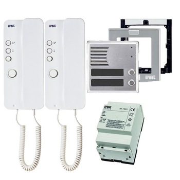 Kit Interfon Audio Vila pentru 2 familii URMET 1150/302 Kit Interfon Audio Vila pentru 2 familii URMET 1150/302
