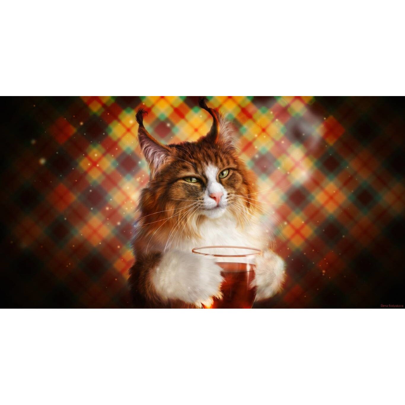 Tablou canvas 75x50 cm, Pisici model 163