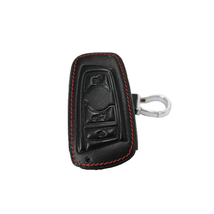 Husa din piele pentru cheie - BMW 520 525 730li 740 118 320i seriile 1 3 5 7 X3 X4 M3 M4 M5 - MODEL 2