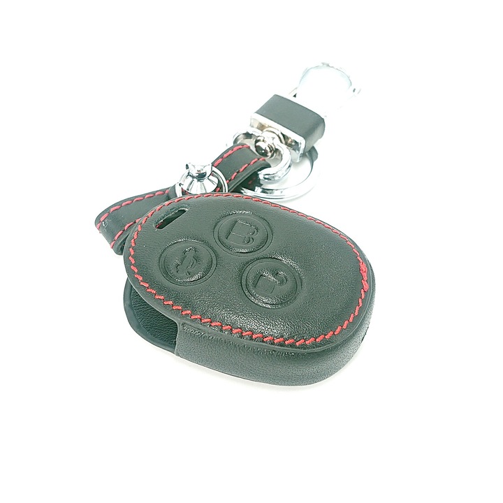 Кожен калъф за ключ - Ford Mondeo Fiesta Focus C-Max - МОДЕЛ 5