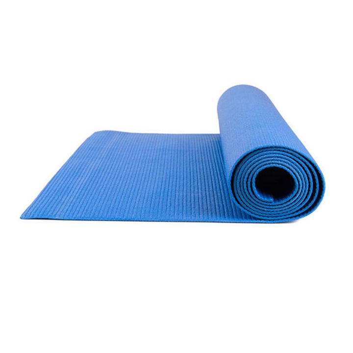 Saltea yoga, pilates, fitness, din spuma, 170x60 cm, grosime 0.4 cm, albastru, Spartan
