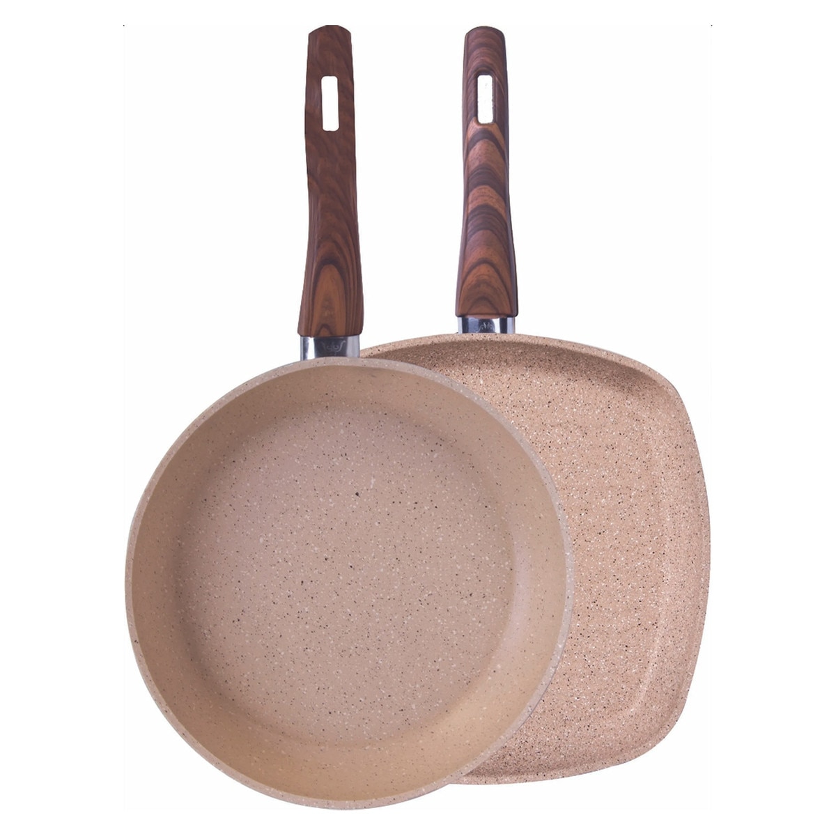 Set 2 Tigai, Karaca, Forest, Biogranit, Tigaie Grill 28 cm + Tigaie universala 26 cm