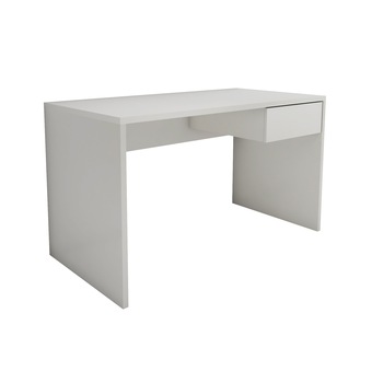 Birou Napa, Alb, PAL 25mm, 130 x 65 x 75 cm Birou Napa, Alb, PAL 25mm, 130 x 65 x 75 cm