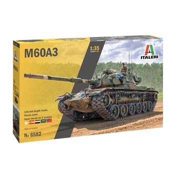 Macheta Militara Italeri M60A3 Main Battle tank 1:35 ITA 6582 Macheta Militara Italeri M60A3 Main Battle tank 1:35 ITA 6582