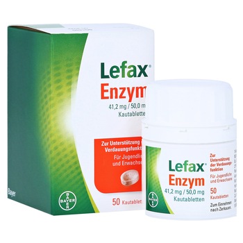 Suspensie orala, Lefax Enzym, 50 de tablete masticabile, sprijina digestia si previne balonarea Suspensie orala, Lefax Enzym, 50 de tablete masticabile, sprijina digestia si previne balonarea