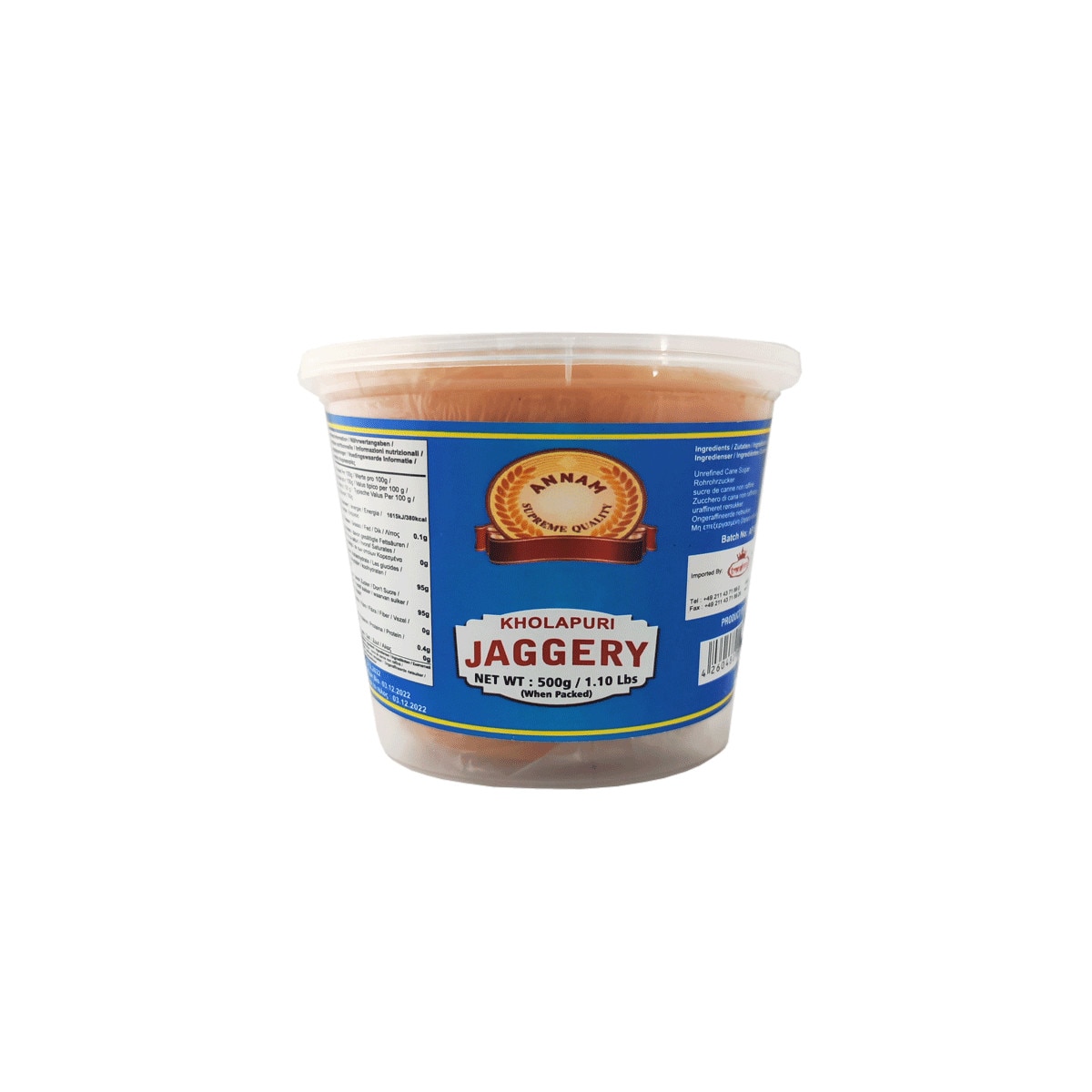 Zahar Jaggery 500g - Annam