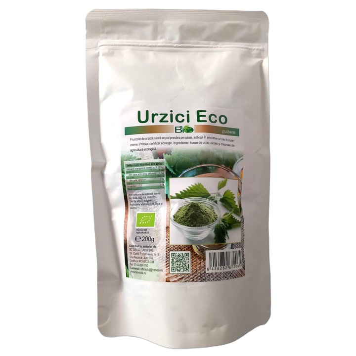 Urzici frunze pudra Bio Eco 200g