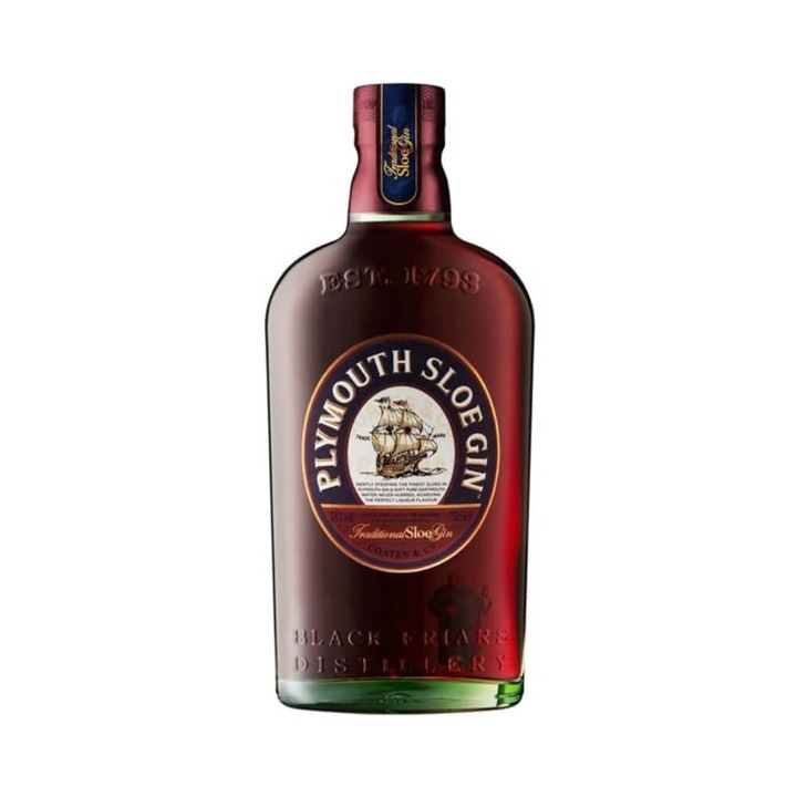 Джин Plymouth Sloe, 0.7 L, Алкохол 26%