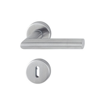 Maner usa interior, Hoppe Amsterdam, cu rozeta pentru cheie, material inox, anti-microbian Maner usa interior, Hoppe Amsterdam, cu rozeta pentru cheie, material inox, anti-microbian