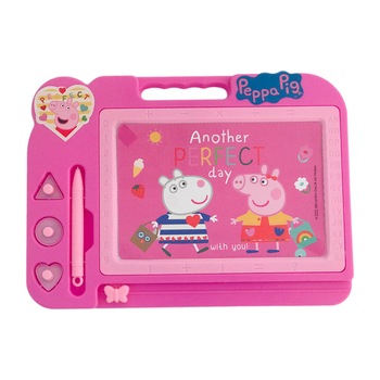 Tabla magnetica pentru desen 27.5x20cm Peppa Pig Tabla magnetica pentru desen 27.5x20cm Peppa Pig
