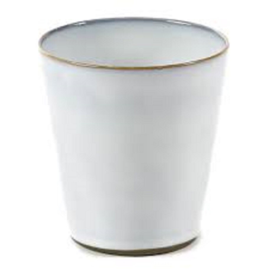 Cana Kop Conisch, Ceramica, 340 ml, Alb