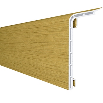 Plinta mascare 2 tevi, SLF28, PVC, Alb, termorezistenta 90°C, 200×4.5×11 cm, diametru tevi max 28 mm Plinta mascare 2 tevi, SLF28, PVC, Alb, termorezistenta 90°C, 200×4.5×11 cm, diametru tevi max 28 mm