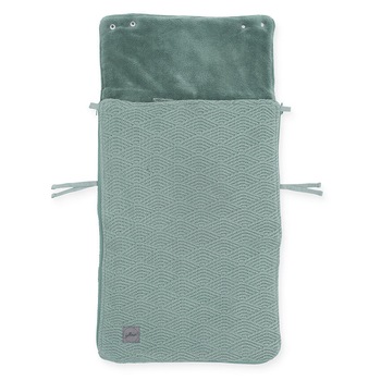 Husa picioare tricot bebelusi, Jollein River, 3/5, verde Husa picioare tricot bebelusi, Jollein River, 3/5, verde