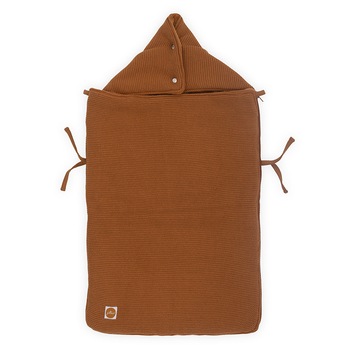 Husa picioare bebelusi, Jollein Basic Knit, 3/5, caramel Husa picioare bebelusi, Jollein Basic Knit, 3/5, caramel