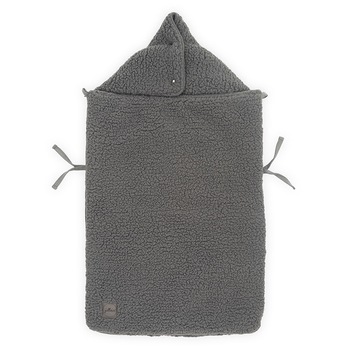 Husa picioruse bebelusi, Jollein Teddy, 3/5 p, gri Husa picioruse bebelusi, Jollein Teddy, 3/5 p, gri