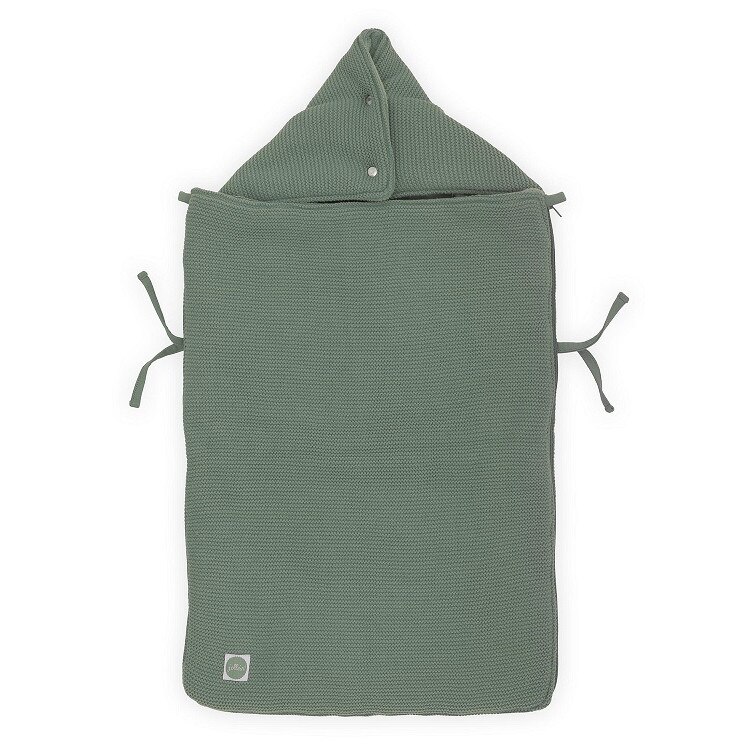 Husa picioare bebelusi, Jollein Basic Knit, 3/5, verde