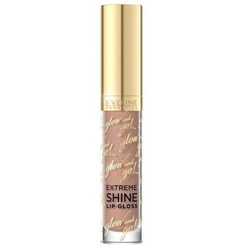 Luciu de buze, Eveline Cosmetics, Glow and go! Extreme Shine Lip Gloss, 03 Neutral Nude, 4.5 ml Luciu de buze, Eveline Cosmetics, Glow and go! Extreme Shine Lip Gloss, 03 Neutral Nude, 4.5 ml