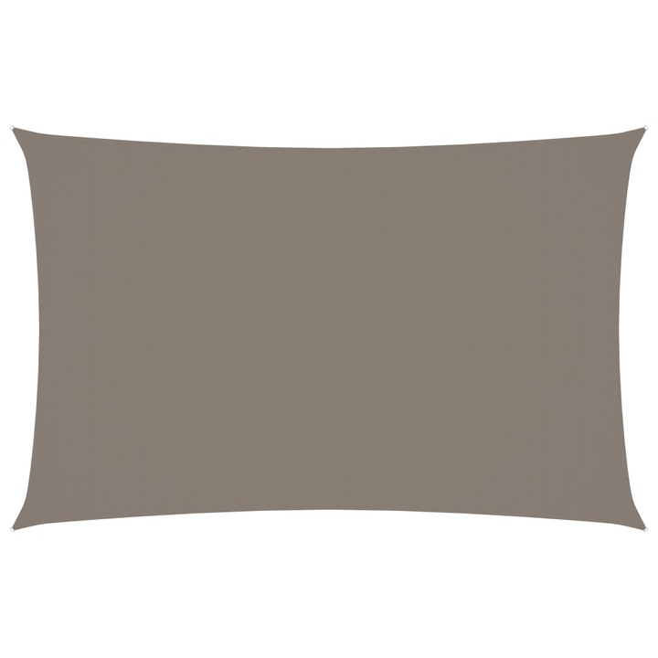 VidaXL tópszínű téglalap alakú oxford-szövet napvitorla 2 x 5 m, 1.68 kg
