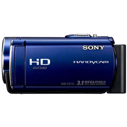 Camera video Sony Handycam HDR-CX 115/L, Albastru - eMAG.ro
