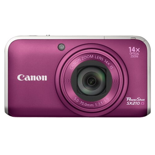 Aparat foto digital Canon PowerShot SX210IS Purple - eMAG.ro
